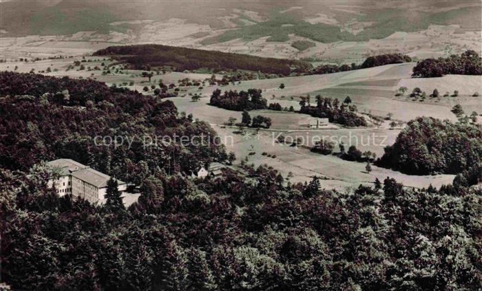 Winterkasten Lindenfels Hessen Eleonoren-Heilstaette Sanatorium Kaiserturm Blick