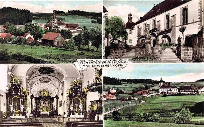 Marienweiher Marktleugast Kulmbach Bayern Wallfahrtskirche Marienweiher Kircheni