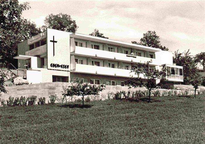 Mitlechtern Rimbach Hessen Missionshaus Eben-Ezer Kreuz Moderne-Architektur Flac