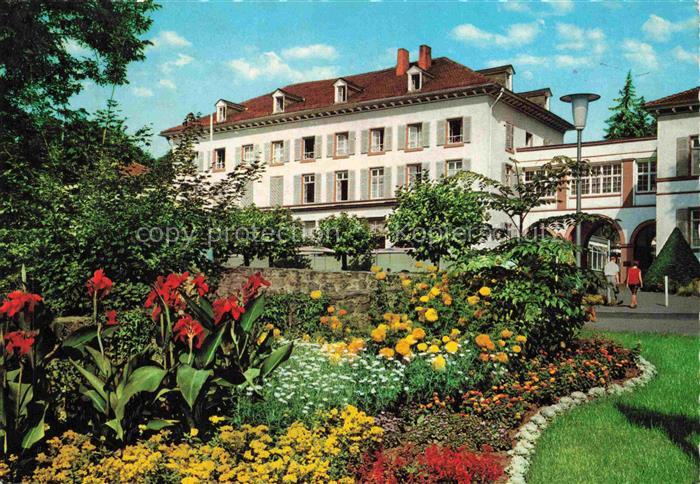 Bad Salzhausen Nidda Wetteraukreis Hessen Kurhaus Staatsbad Blumengarten Fassade