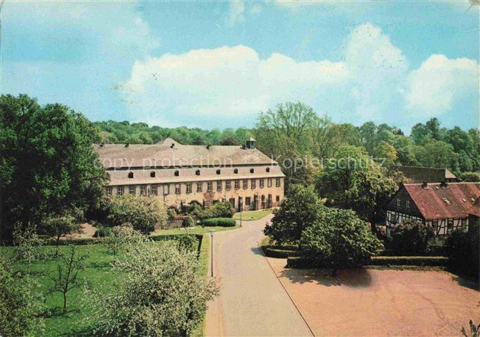Arnsburg Lich GIEssEN Hessen Kloster-Arnsburg Alte-Klostermuehle Hotel-Restauran
