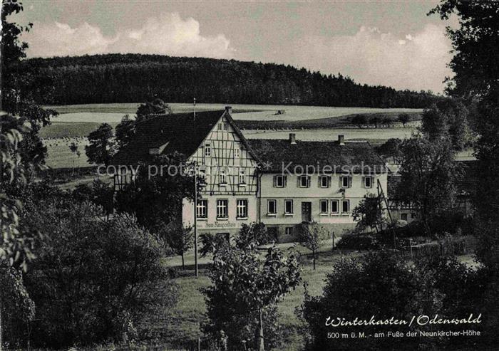 Winterkasten Lindenfels Hessen Winterkasten Odenwald Zum-Raupenstein Gasthaus-Pe