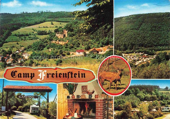 Gammelsbach Beerfelden Odenwaldkreis Hessen Camping Campingplatz Burgruine Odenw