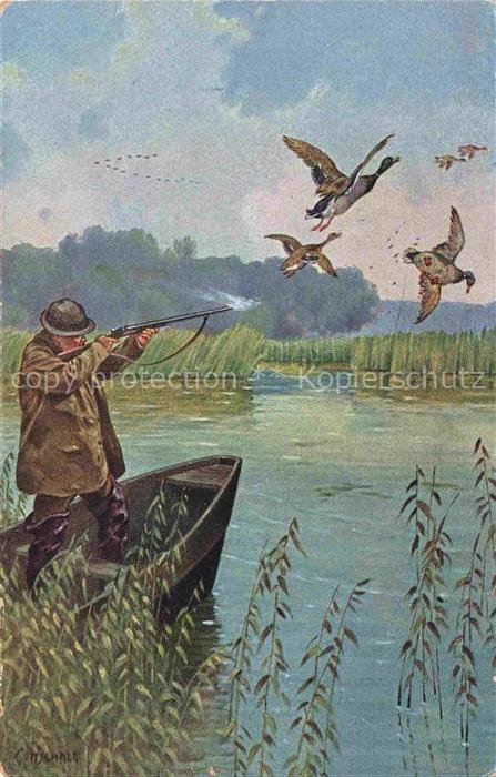Jagd Chasse Hunting-- Enten