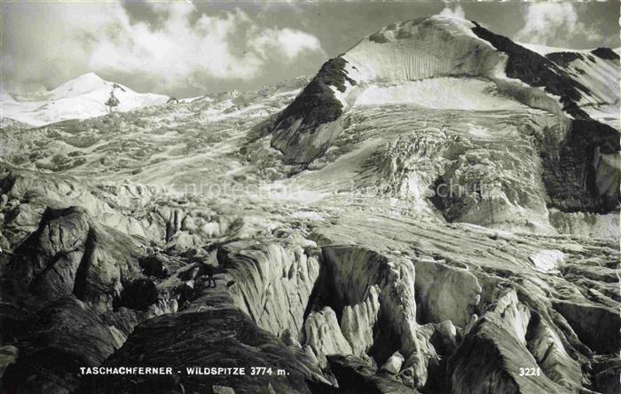 Gletscher Ferner Glacier Glaciar Ghiacciaio-- Taschachferner Wildspitze