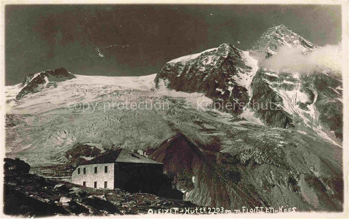 Gletscher Ferner Glacier Glaciar Ghiacciaio-- Flotten Keer Huette