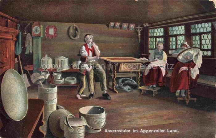 Bauernhaus Stube Appenzeller Land