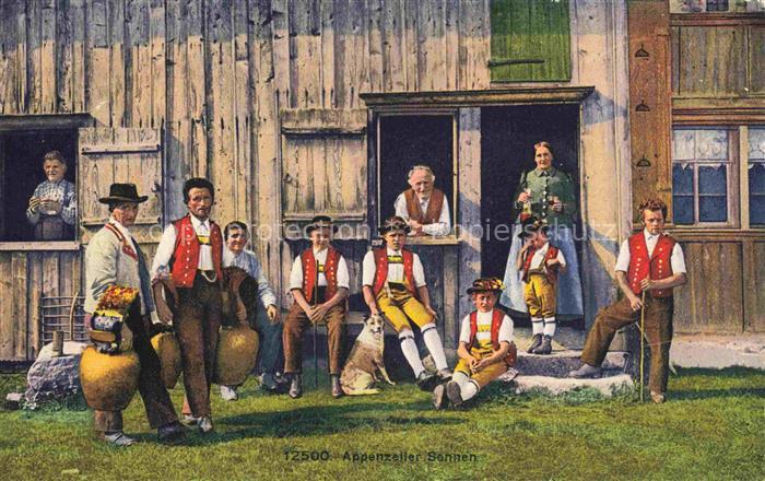 Kuhglocke Appenzeller Sennen Trachten