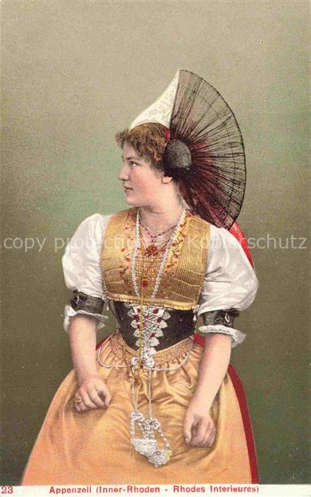 Trachten  Costumes-- Appenzeller