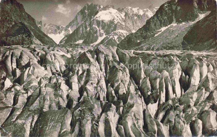 Gletscher Ferner Glacier Glaciar Ghiacciaio-- Massif du Mont Blanc Grandes Joras