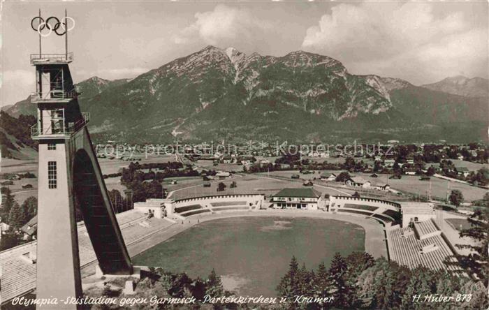 Stadion Stadium Estadio-- Olympia Garmisch Partenkirchen Kramer