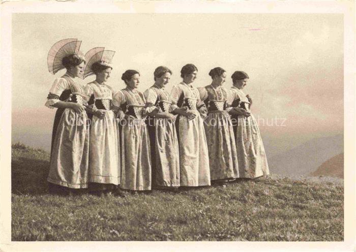 Trachten Schweiz Appenzellerland Sonntagabend