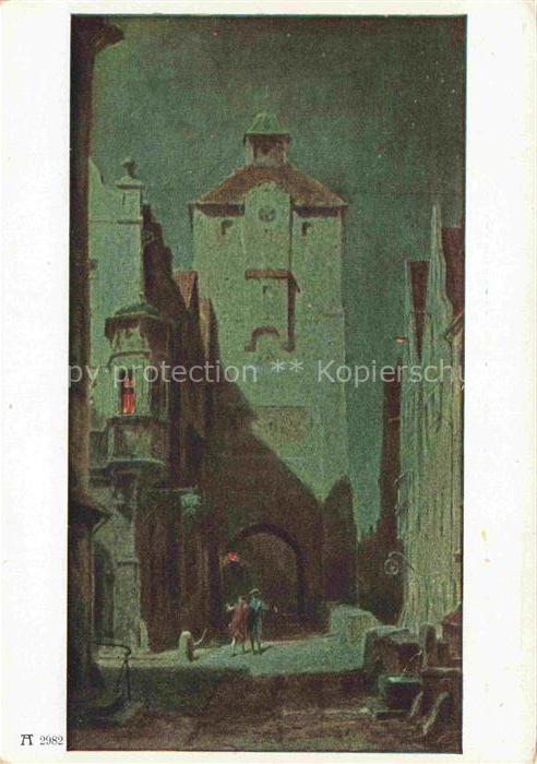 Spitzweg Carl Kuenstlerkarte Nr. 2982 Heimkehr
