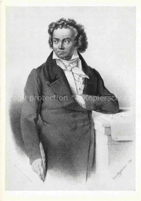 BEETHOVEN Ludwig van Komponist Im Jahre 1819
