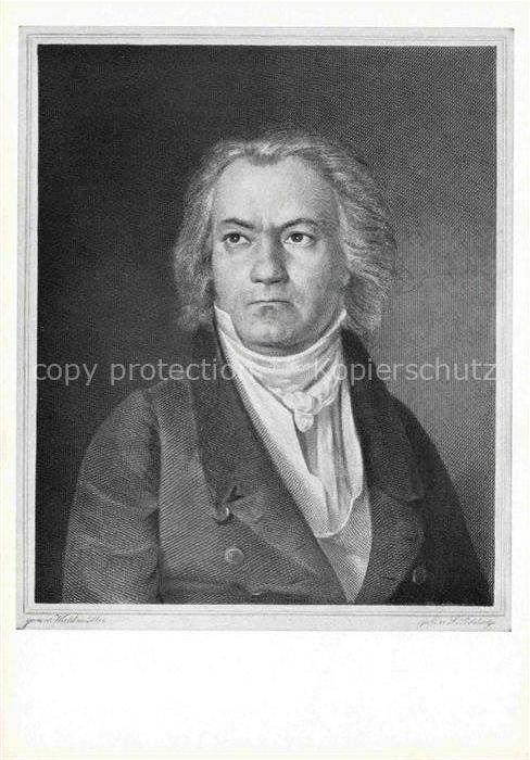 BEETHOVEN Ludwig van Komponist Brustbild
