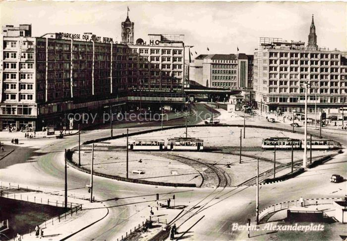STRAssENBAHN Tramway-- Berlin Alexanderplatz