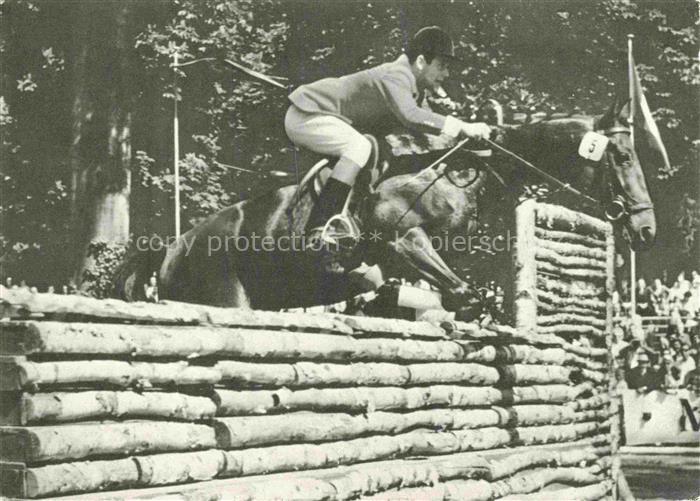 Pferdesport Pferderennen Reitsport Fritz Ligges auf NINO