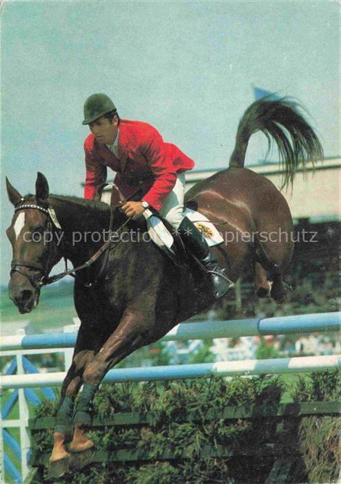 Pferdesport Pferderennen Reitsport Reiten Schockemoehle mit Donald Rex