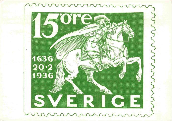 Briefmarken auf AK Timbres Postage Francobollo-- Sverice Stockholmia