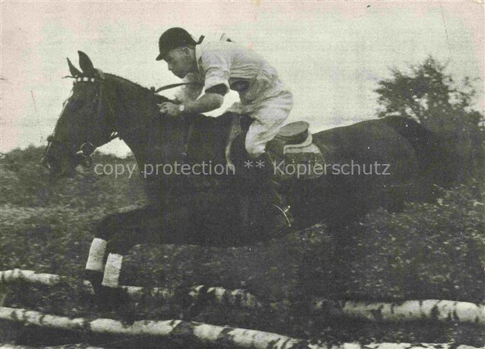 Pferdesport Pferderennen Reitsport Horst Karsten auf Condora