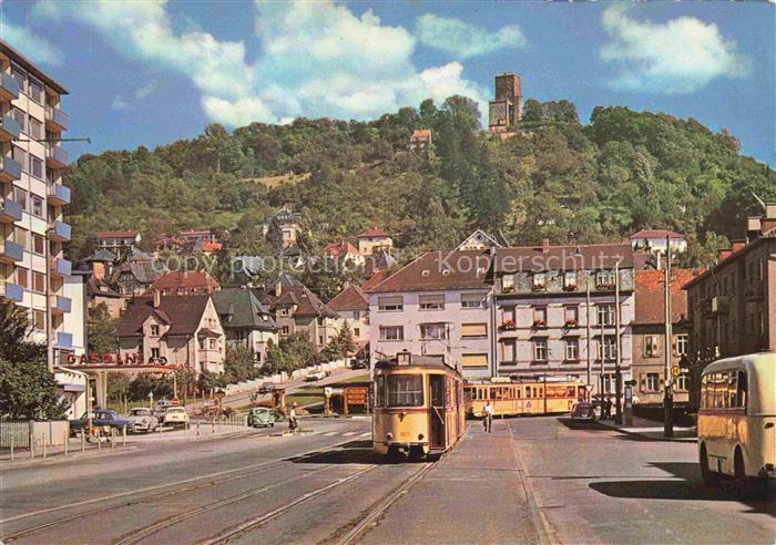 STRAssENBAHN Tramway-- Karlsruhe Durlach Turmberg