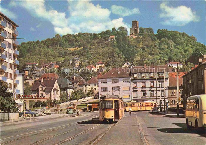 STRAssENBAHN Tramway-- Karlsruhe Durlach Turmberg