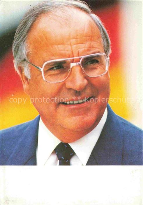 KOHL Helmut (1930-2017) CDU Politik Deutschland