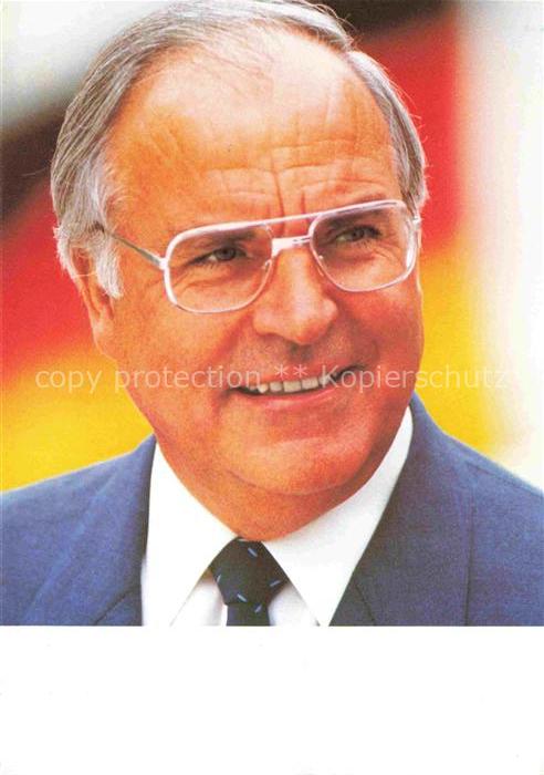 KOHL Helmut (1930-2017) CDU Politik Deutschland