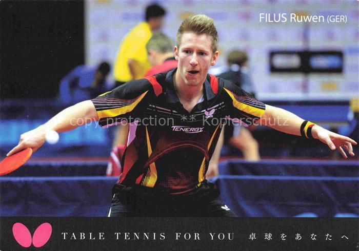 Tischtennis Table-Tennis Tennis de Table Ping-Pong-- Filus Ruwen