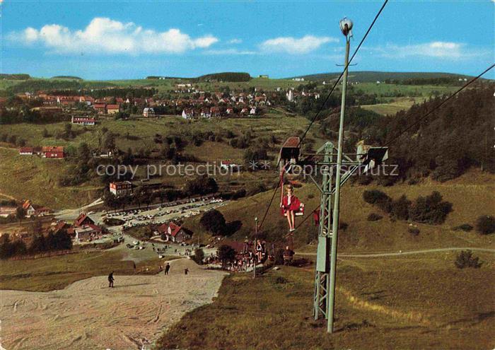 Sessellift Chairlift Telesiege Bergstadt St. Andreasberg Oberharz