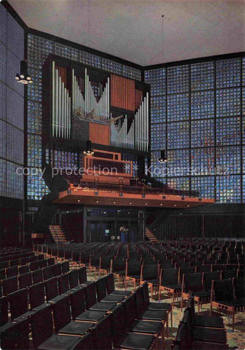Orgel Kirchenorgel Organ Orgue Kaiser Wilhelm Gedaechtnis Kirche Berlin