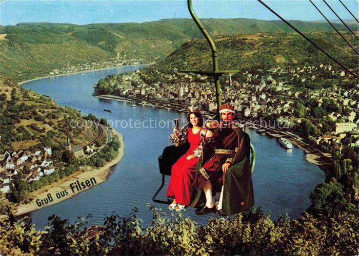 Sessellift Chairlift Telesiege Boppard am Rhein