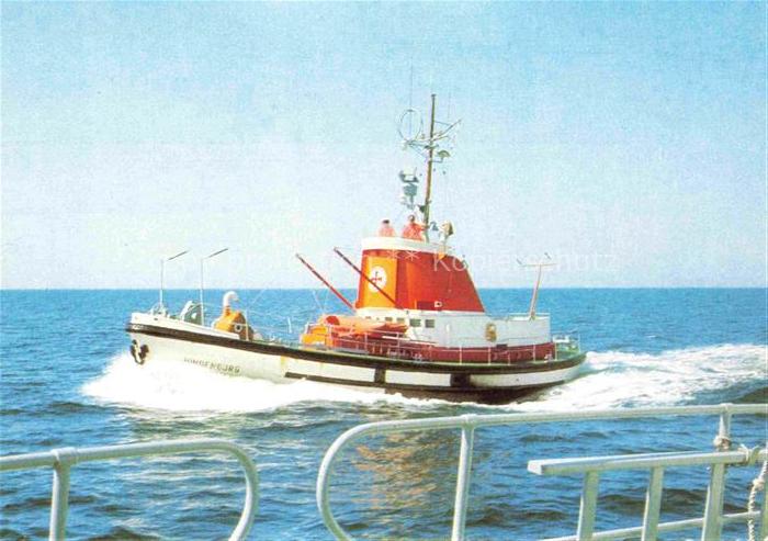 Motorrettungsboot Seenotrettung Sea Rescue Schiffe Ships Navires-- Hindenburg