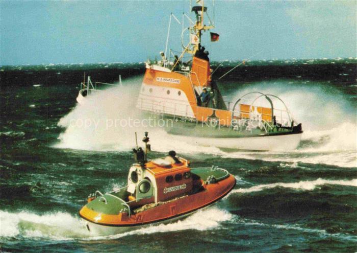 Seenotkreuzer Seenotrettung Sea Rescue Schiffe Ships Navires-- H.J. Kratschke
