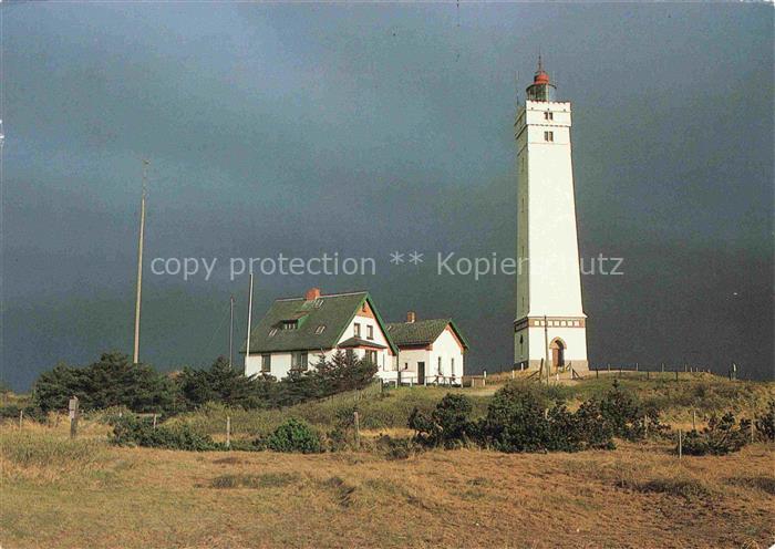 Leuchtturm Lighthouse Faro Phare-- Blavandshuk Fyr