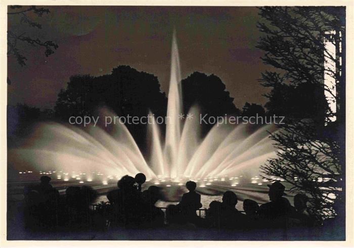 IGA Gartenbauaustellung International Hamburg Wasserlichtkonzert