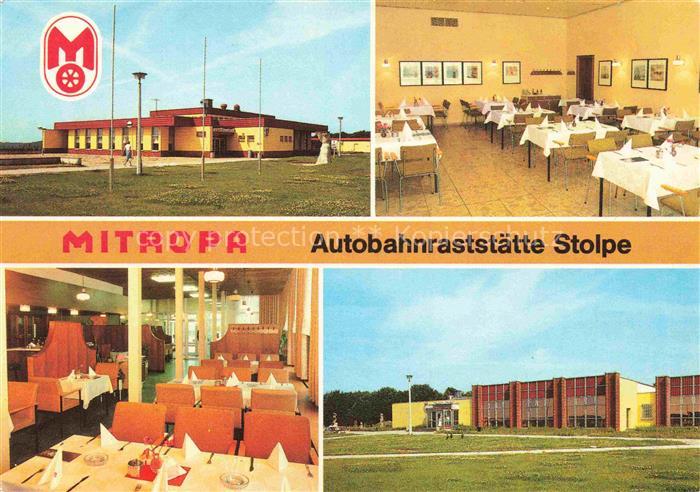 Autobahn Autostrada Autoroute Highway Mitropa Stolpe