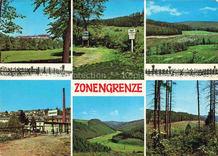 Grenze Douane Zoll Frontiere Border-- Bad Steben Frankenwald