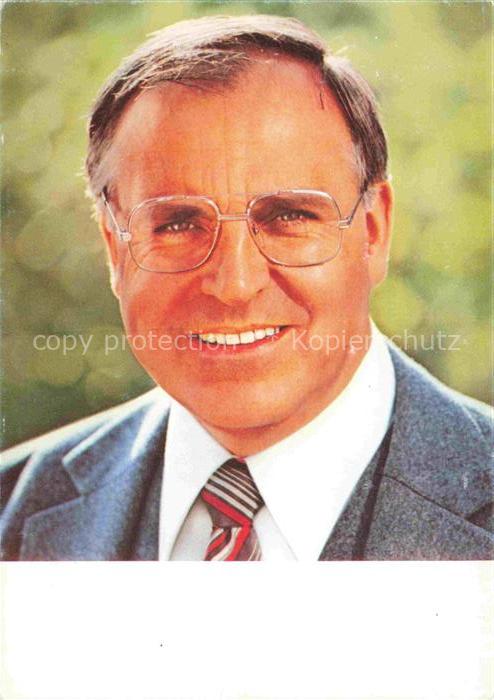 KOHL Helmut (1930-2017) CDU Politik Deutschland