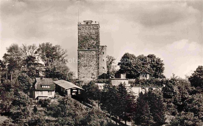 Durlach Karlsruhe Baden BW Turmberg Turm Baeume Haeuser Nahaufnahme Karlsruher-Z