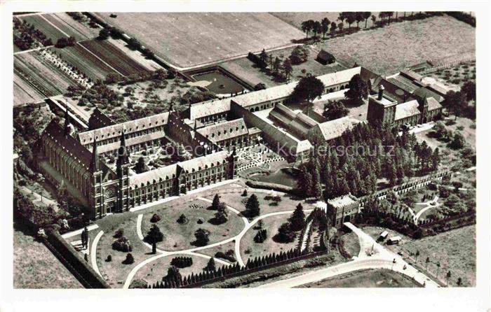 TILBURG Noord-Brabant NL Koningshoeven-Abdij Kloster Trappisten Garten Felder Kr