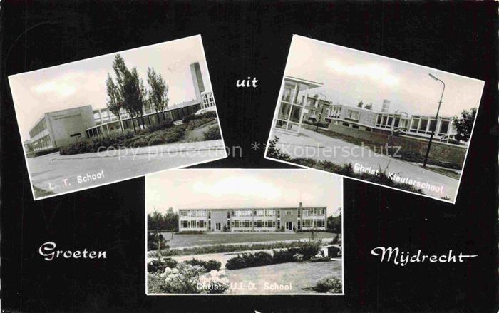 Mijdrecht Utrecht NL L-T-School Christ-Kleuterschool Christ-U-L-O-School Schulge