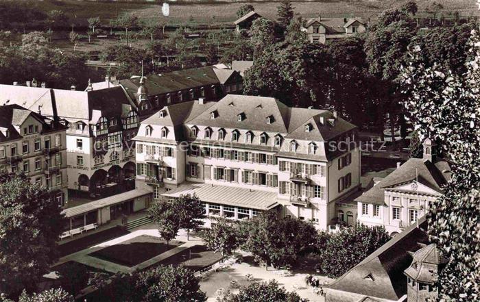 Bad Bertrich Rheinland-Pfalz Kurhaus Hotel-Dillenburg Kurpark Fachwerkhaus Flieg