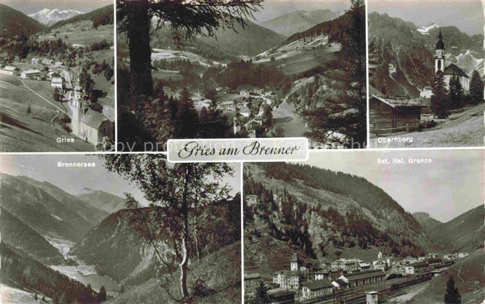 Gries Brenner Noesslach Tirol AT Gries-am-Brenner Obernberg Brennersee oesterrei