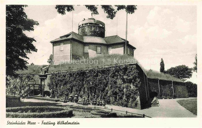 Insel Wilhelmstein Wunstorf Festung-Wilhelmstein Steinhueder-Meer Rundturm Befes