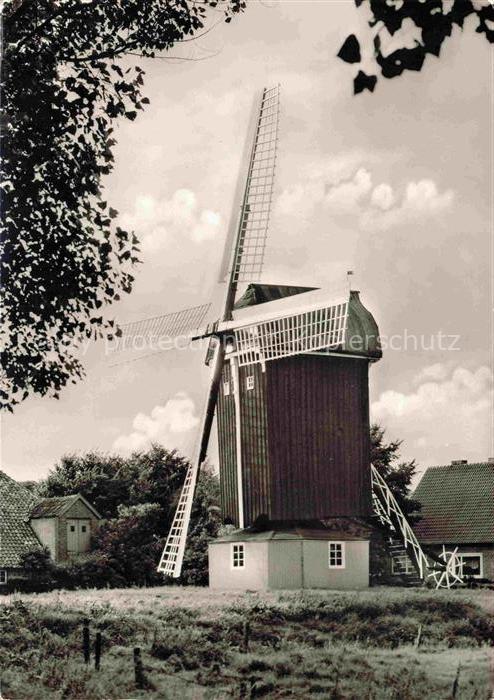 Dornum Ostfriesland Niedersachsen Windmuehle Ostfriesland Muehlenfluegel Holzmue