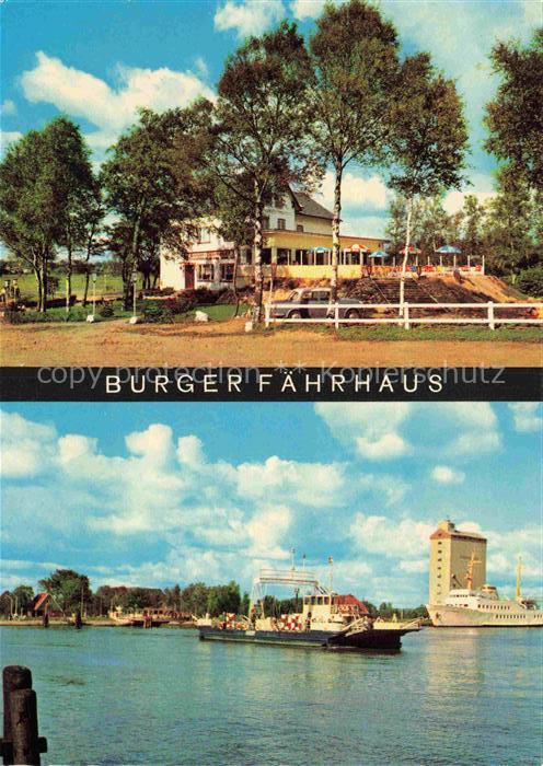 Burg  Dithmarschen Dithmarschen Burger-Faehrhaus Hotel Nord-Ostsee-Kanal Faehre