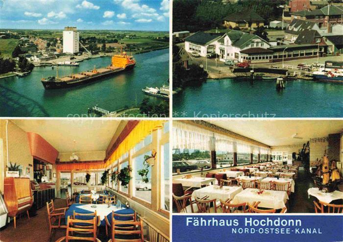 Hochdonn Dithmarschen Schleswig-Holstein Faehrhaus-Hochdonn Nord-Ostsee-Kanal Fr