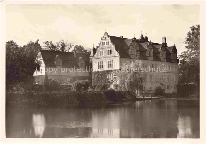 Schwoebber (Schloss) HAMELN Weser Niedersachsen Schloss-Schwoebber Wasserschloss