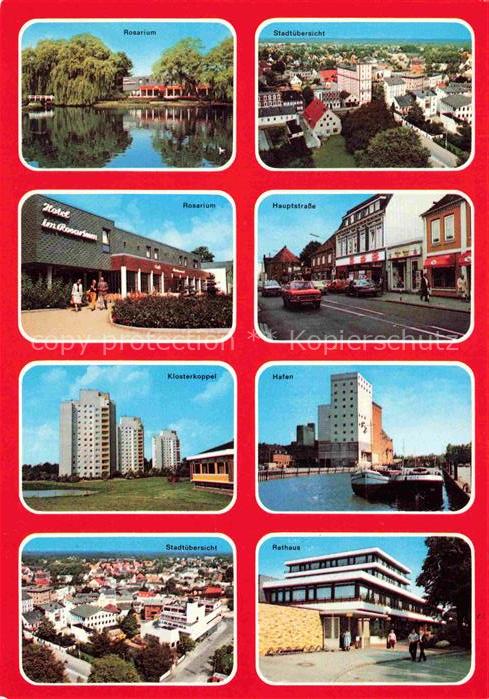 Uetersen Pinneberg Schleswig-Holstein Rosarium Hotel Hauptstrasse Klosterkoppel